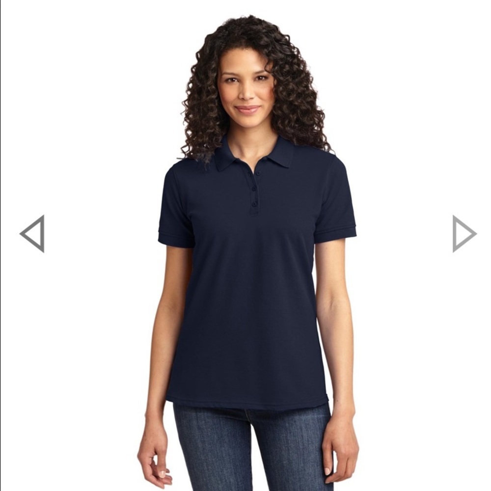 Port & Company Navy Polo